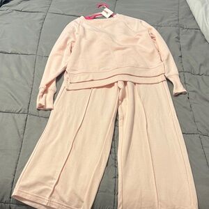 Yogalicious Kids Matching Set in Light Pink